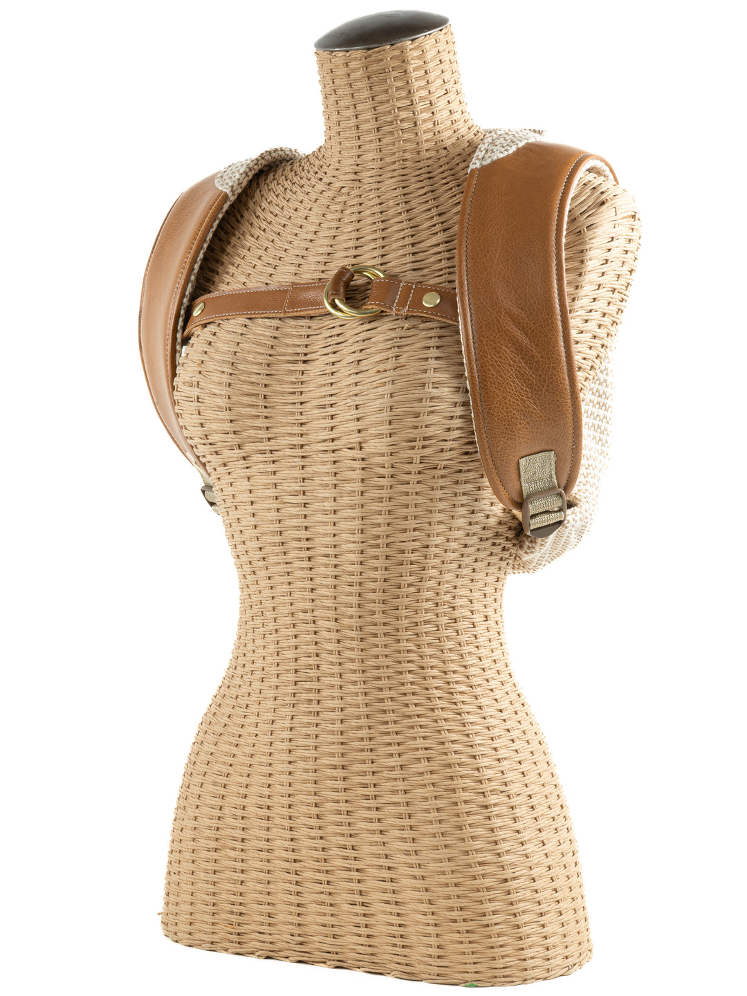 Toffee and Camel Leather Onbuhimo
