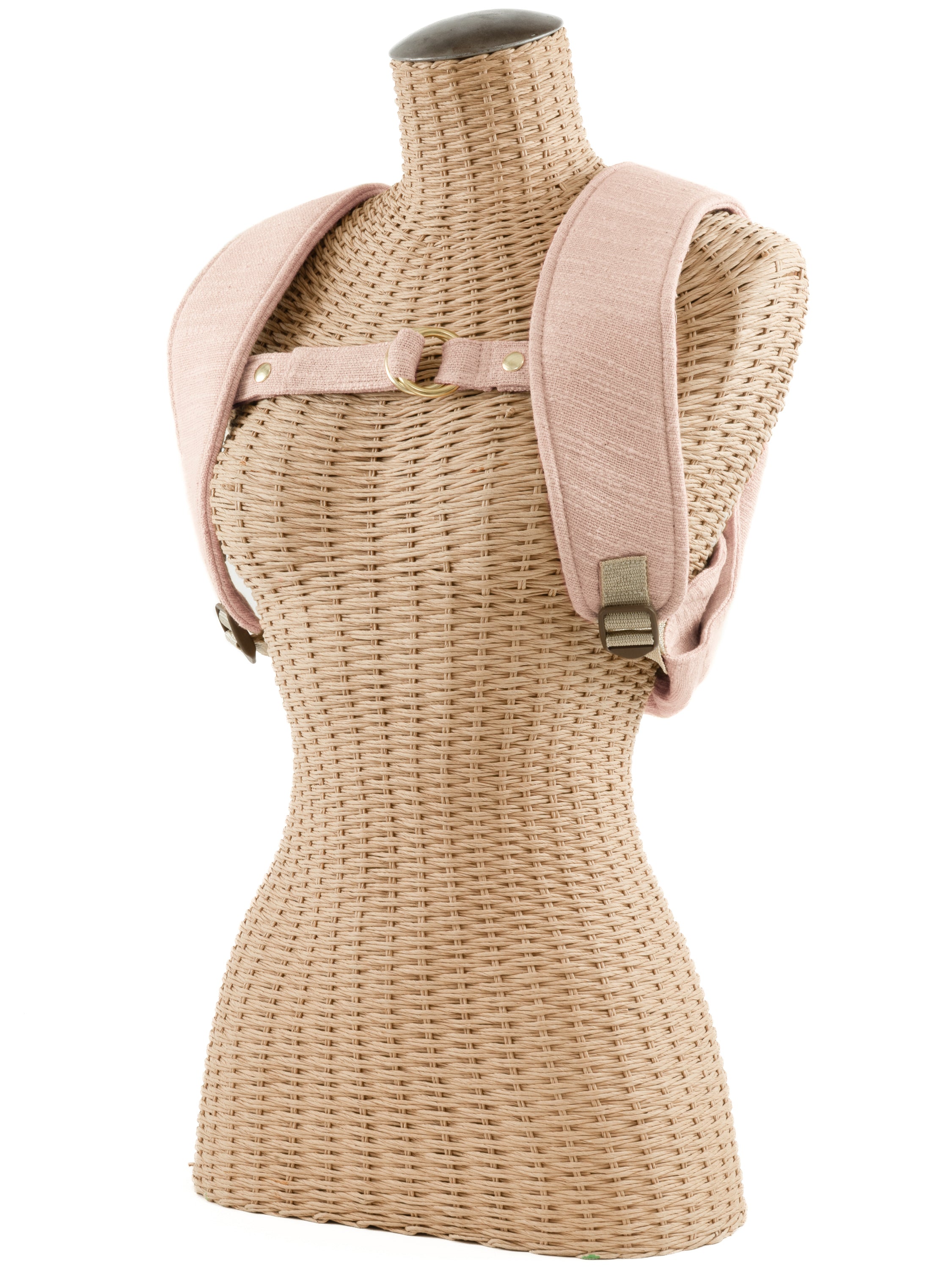 トップス ohotoro Wrapping Knit Bustier beige 06003-