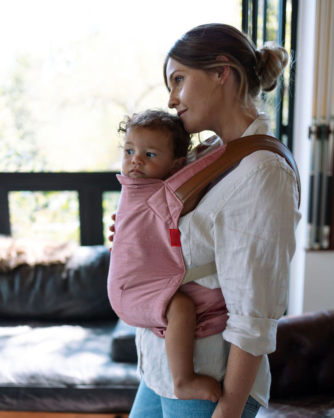 Sorbet and Walnut Leather Scout