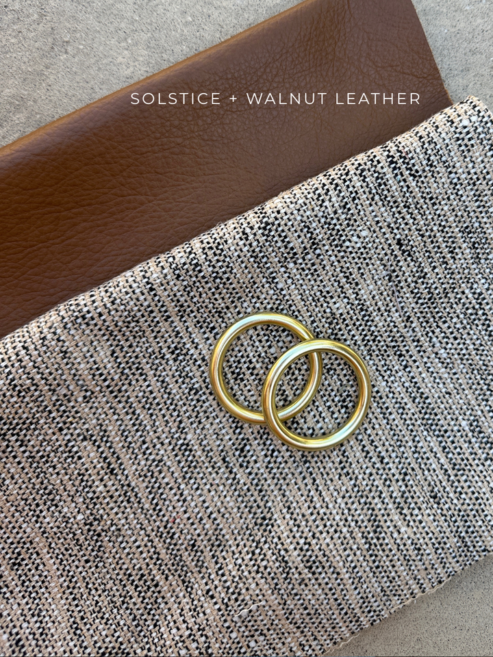 Solstice and Walnut Leather Onbuhimo