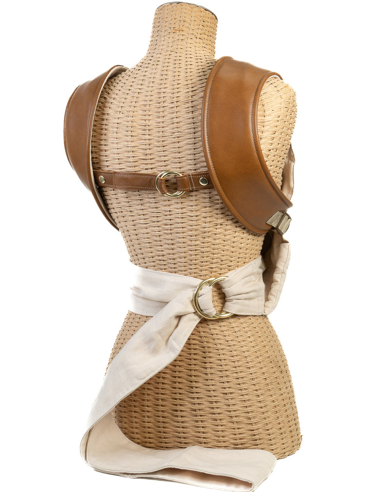 Bisque and Walnut Leather Scout