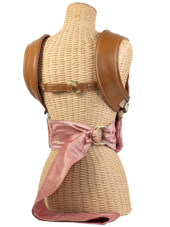 Sorbet and Walnut Leather Scout