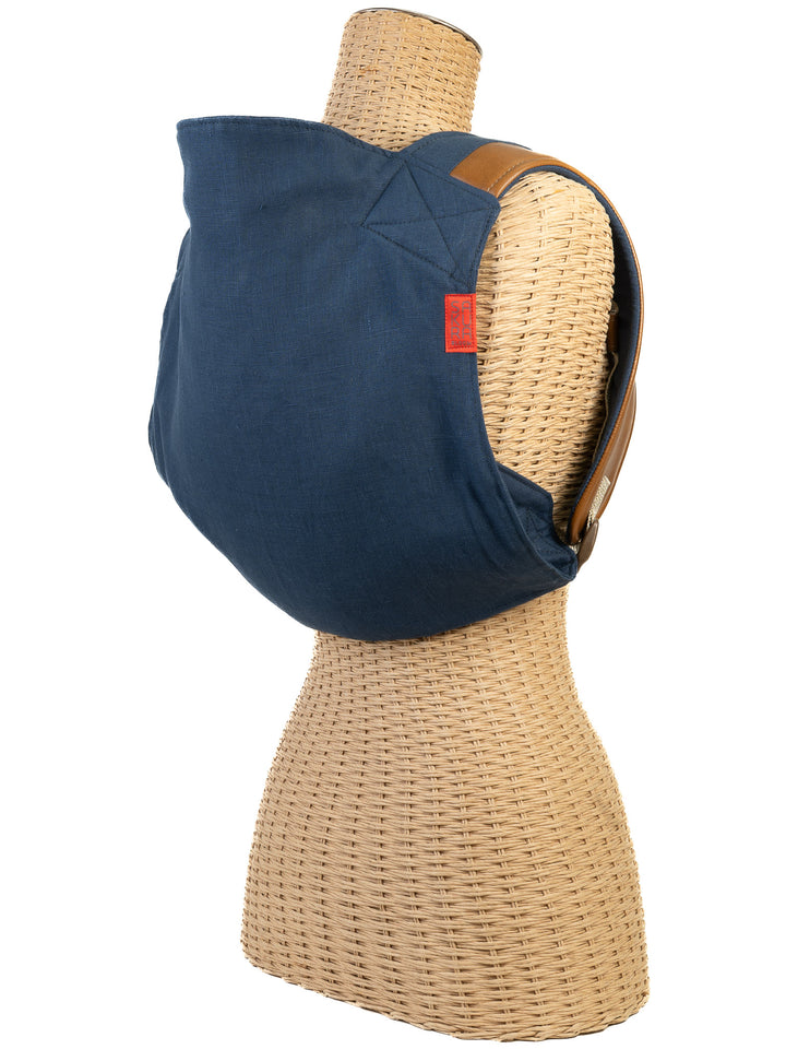 Seaside and Walnut Leather Onbuhimo