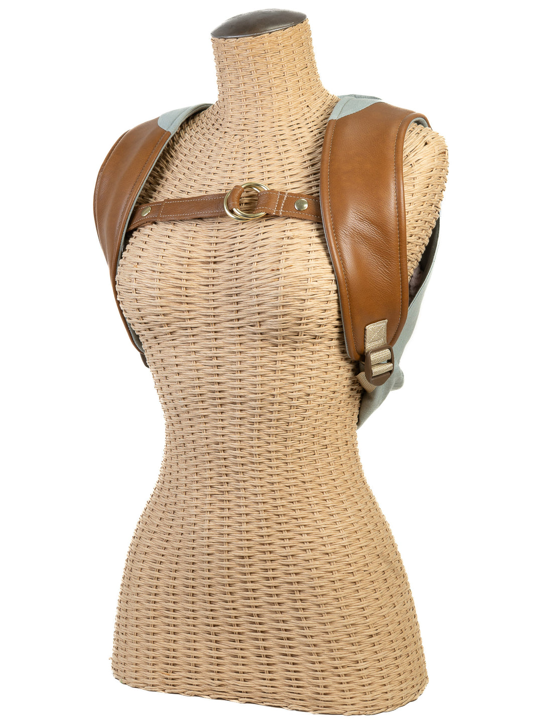 Thyme and Walnut Leather Onbuhimo