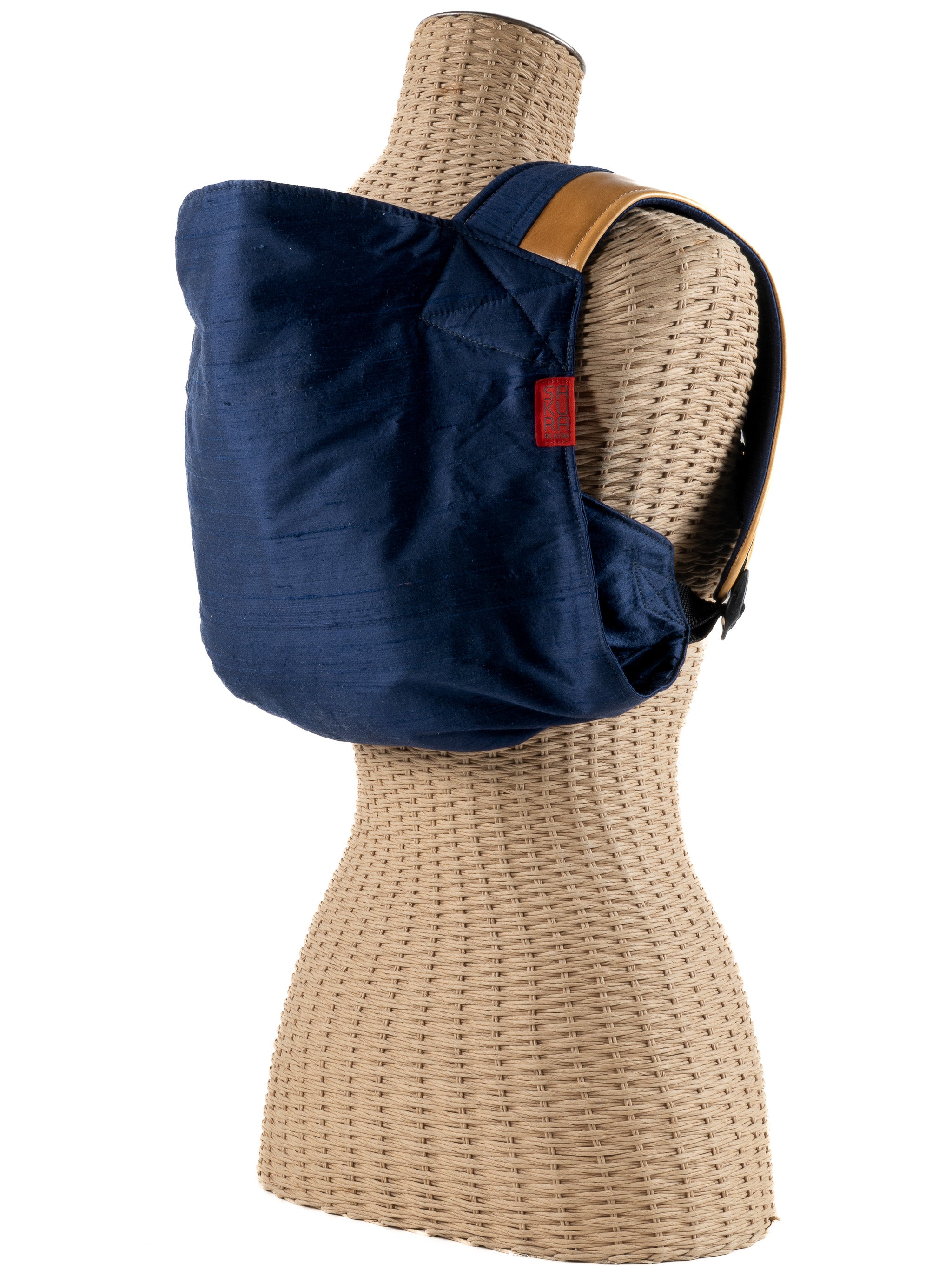 Ink + Camel Leather Onbuhimo Baby Carrier – Sakura Bloom